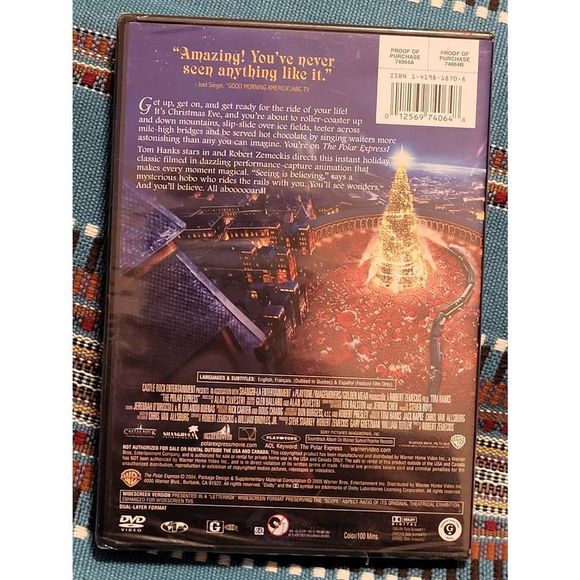 The Polar Express (DVD, 2005, Widescreen) BRAND NEW, SEALED - Picture 2 of 2